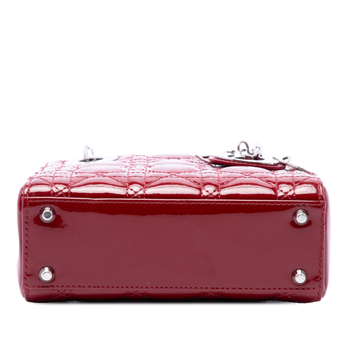 Dior Mini Patent Cannage Lady Dior