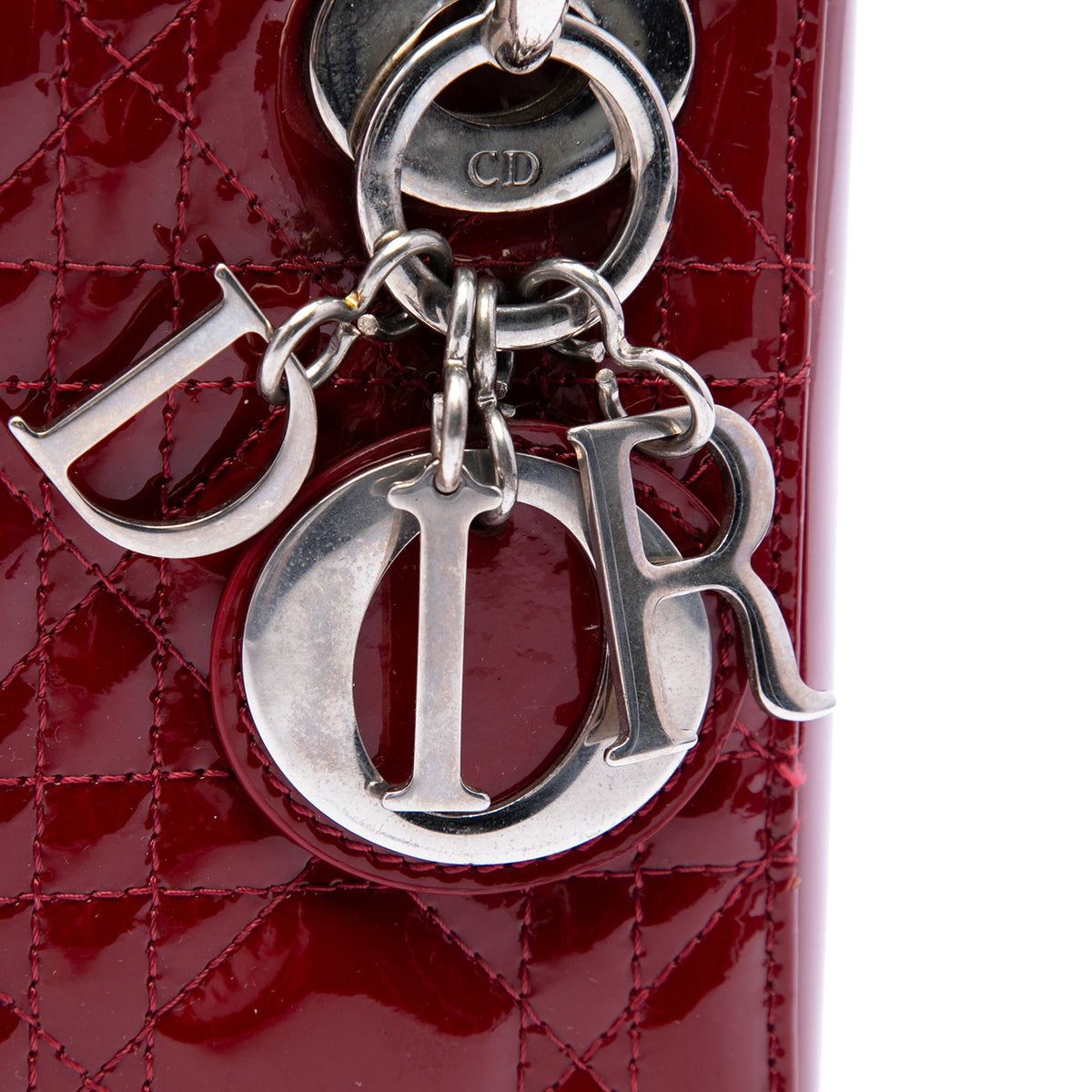 Dior Mini Patent Cannage Lady Dior
