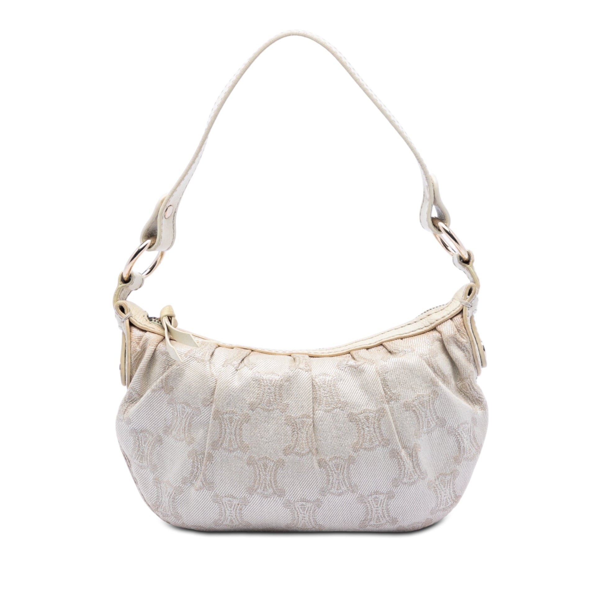 Celine Macadam Canvas Shoulder Bag