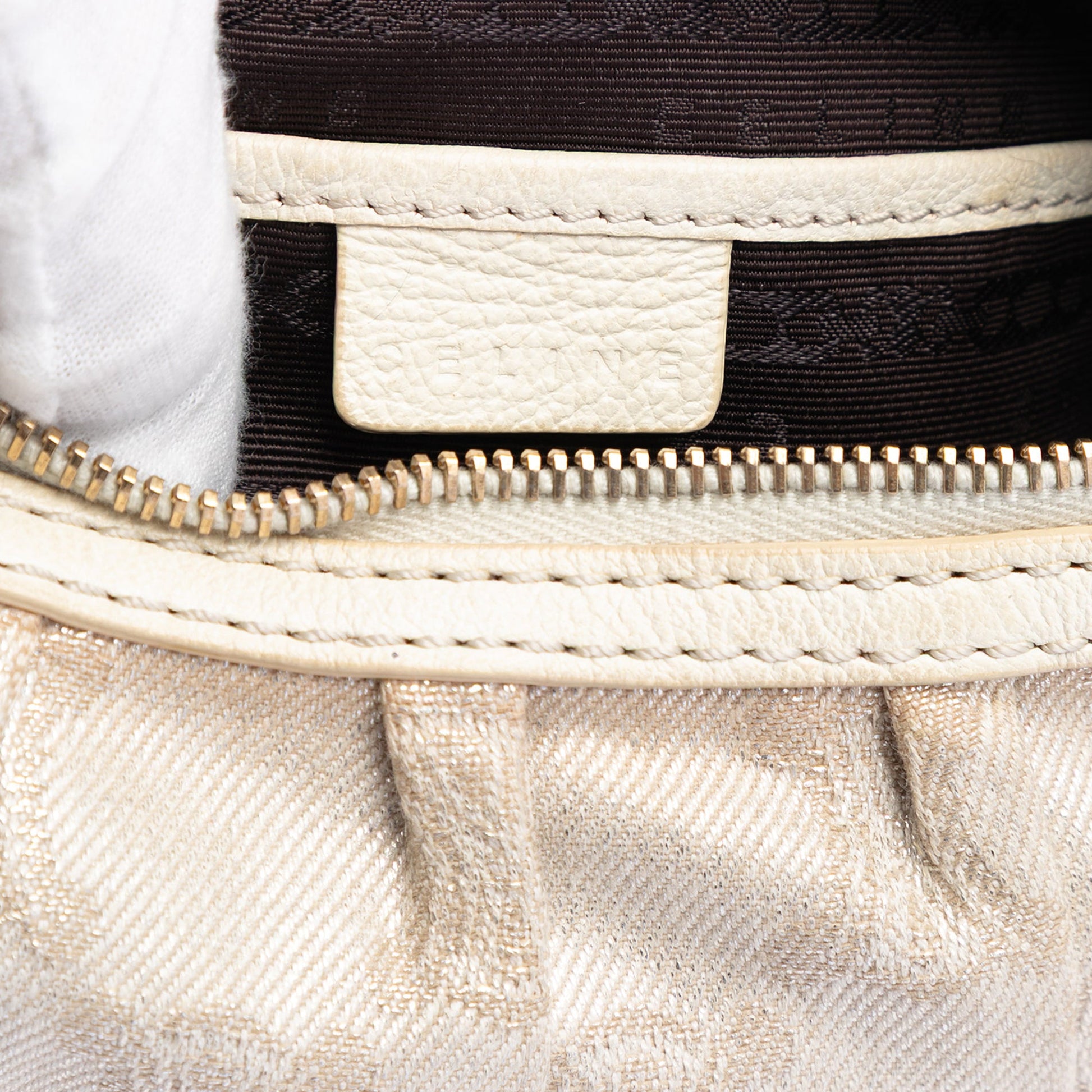 Celine Macadam Canvas Shoulder Bag