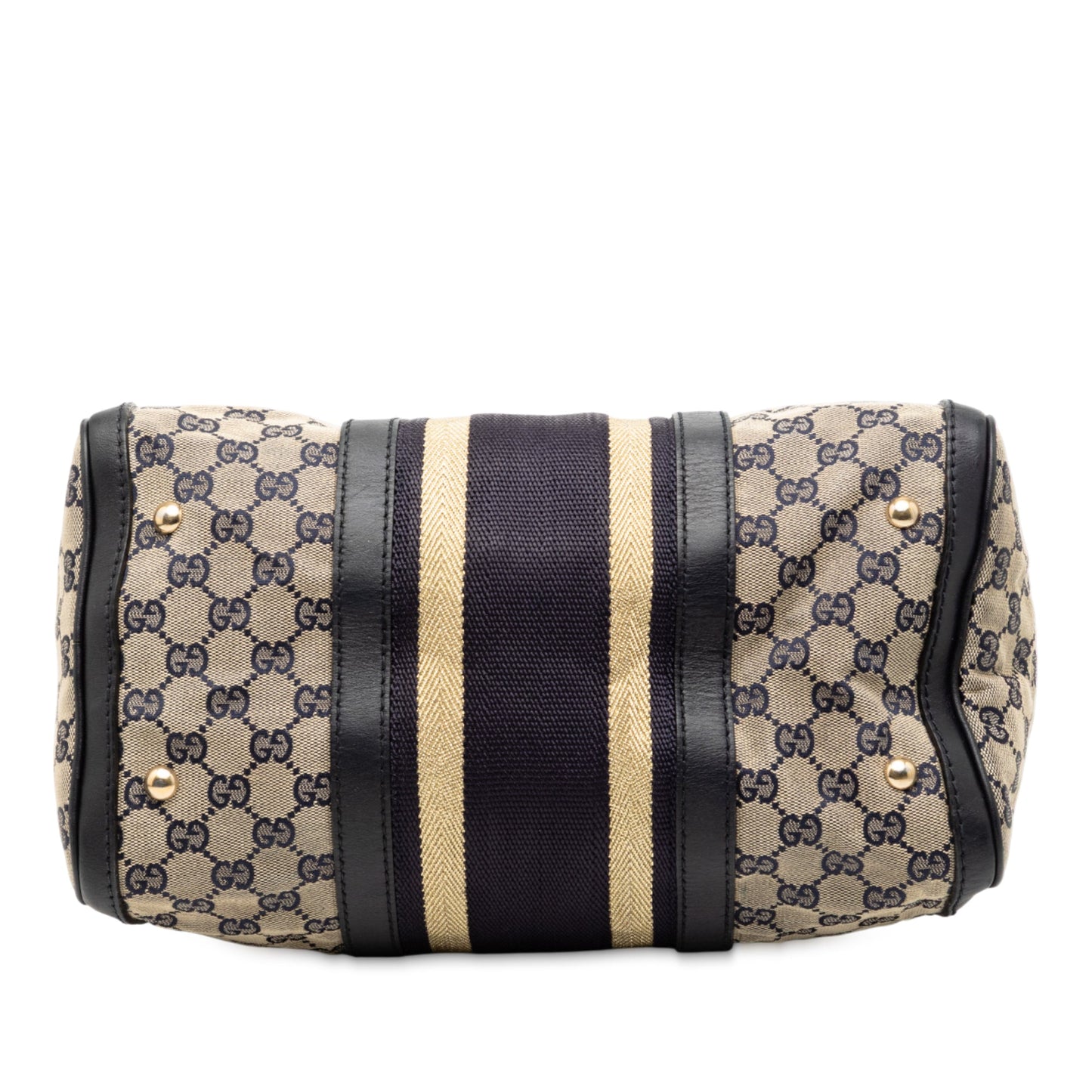 Gucci Medium GG Canvas Web Joy Boston Bag