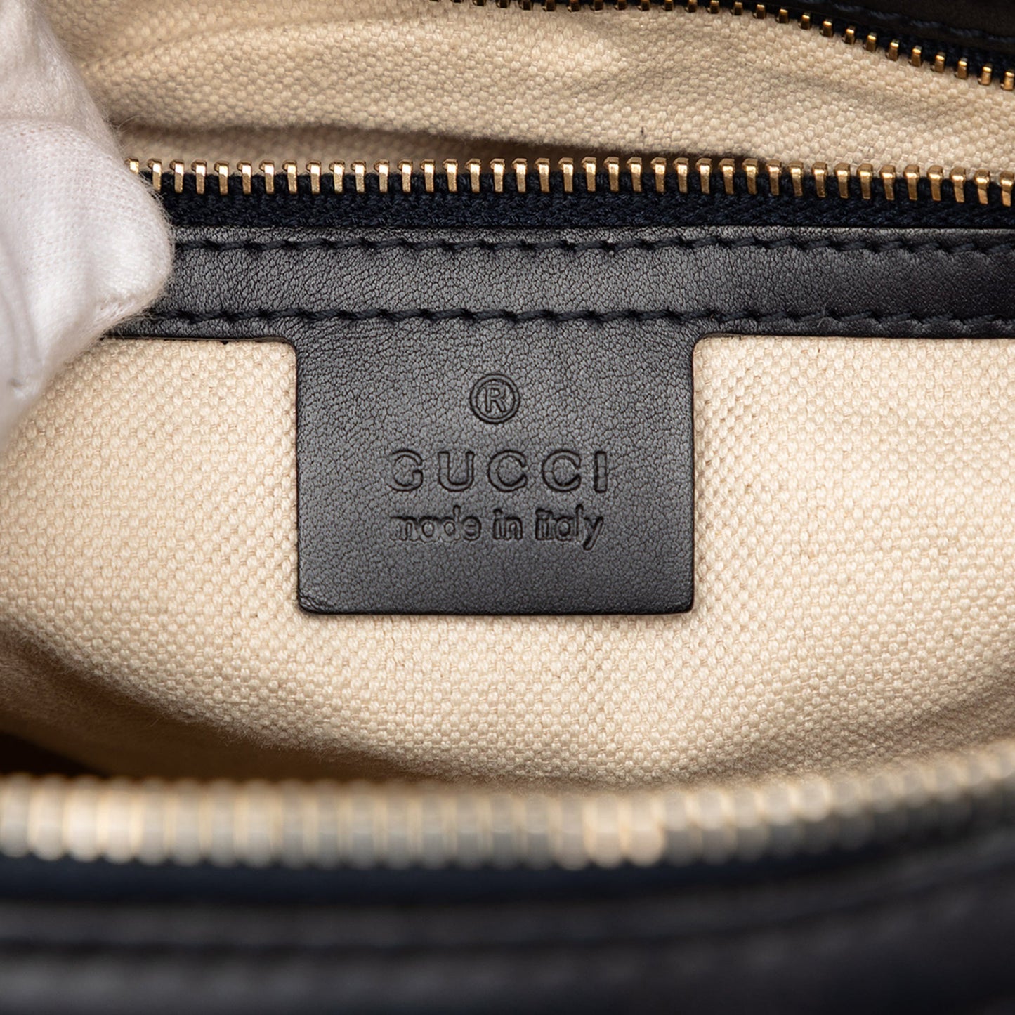 Gucci Medium GG Canvas Web Joy Boston Bag