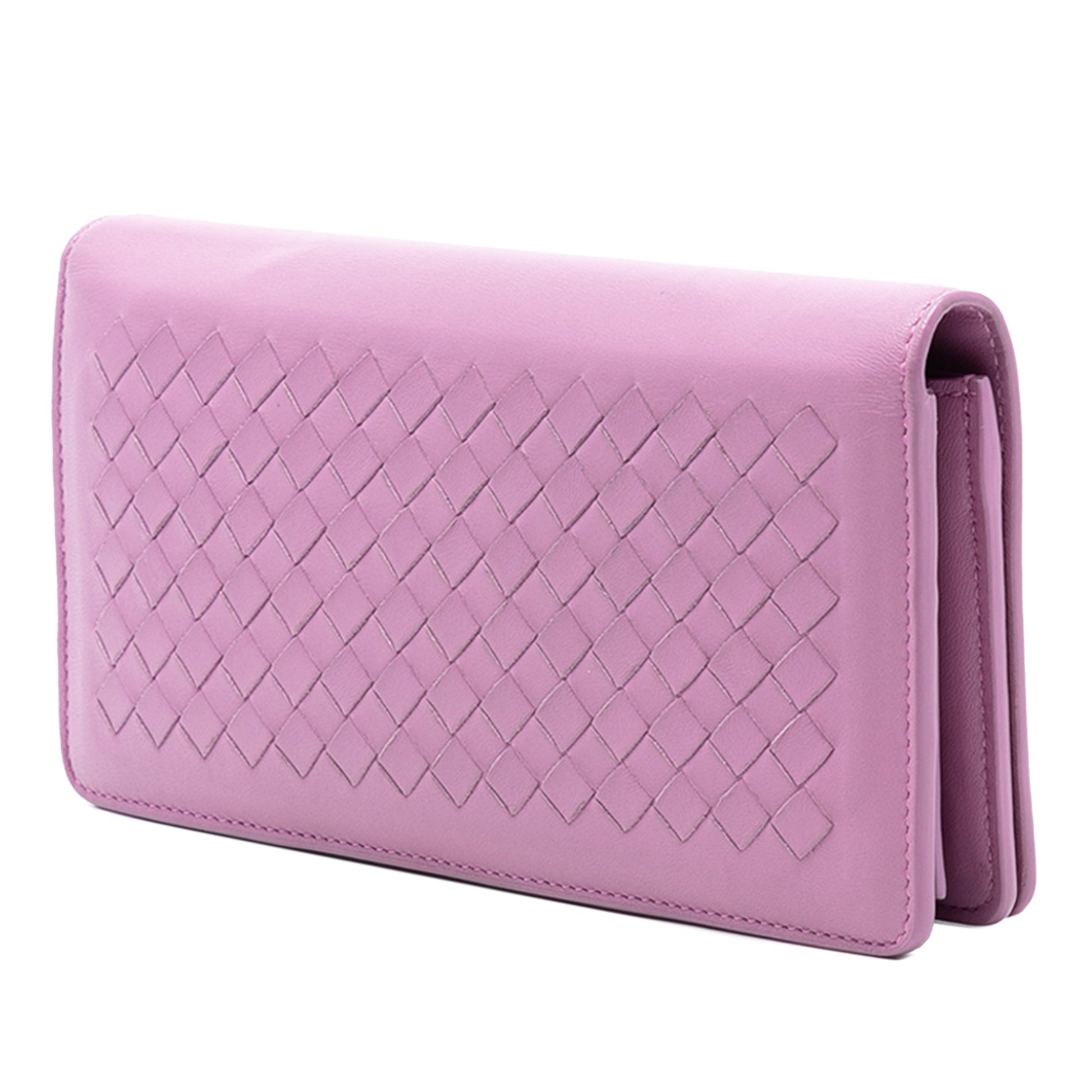 Bottega Veneta Nappa Intrecciato Continental Wallet on Chain