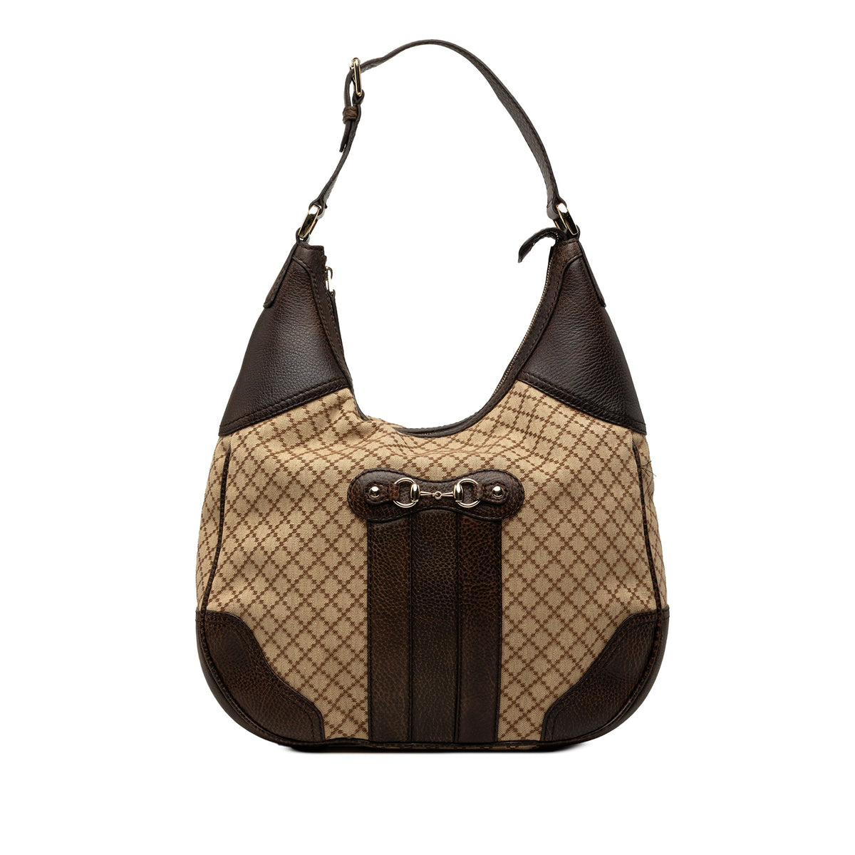 Gucci Diamante Canvas Catherine Shoulder Bag