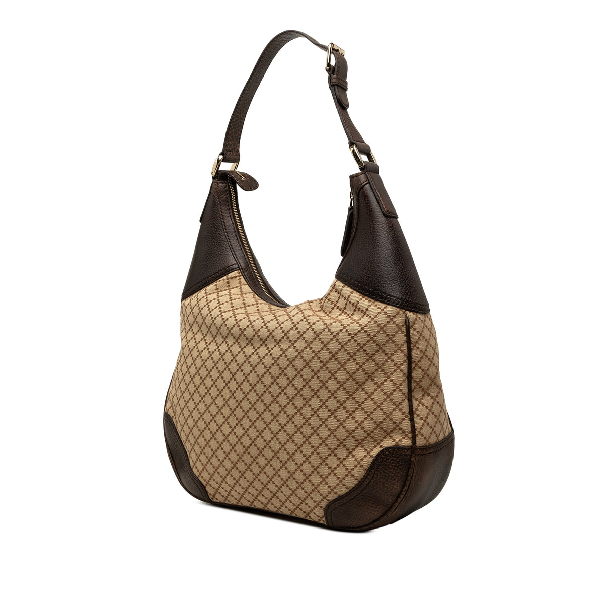 Gucci Diamante Canvas Catherine Shoulder Bag