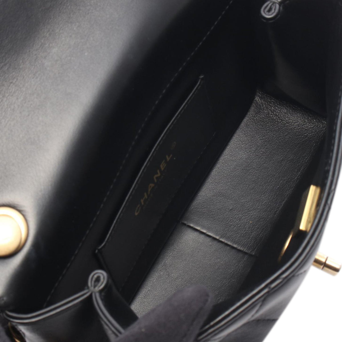 Chanel Mini Quilted Lambskin Paris Monaco Flap