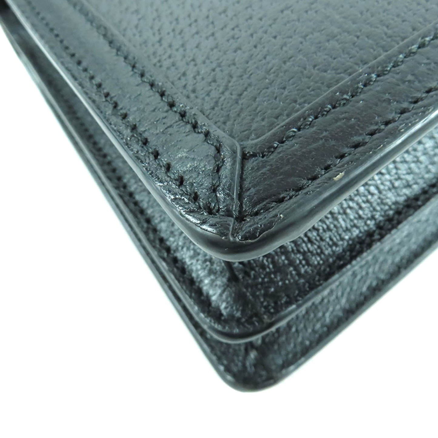 Gucci Small Calfskin Web Ophidia Top Handle Flap