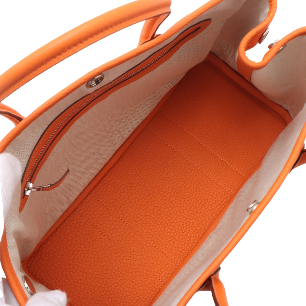 Hermès Negonda Garden Party 30 — Orange