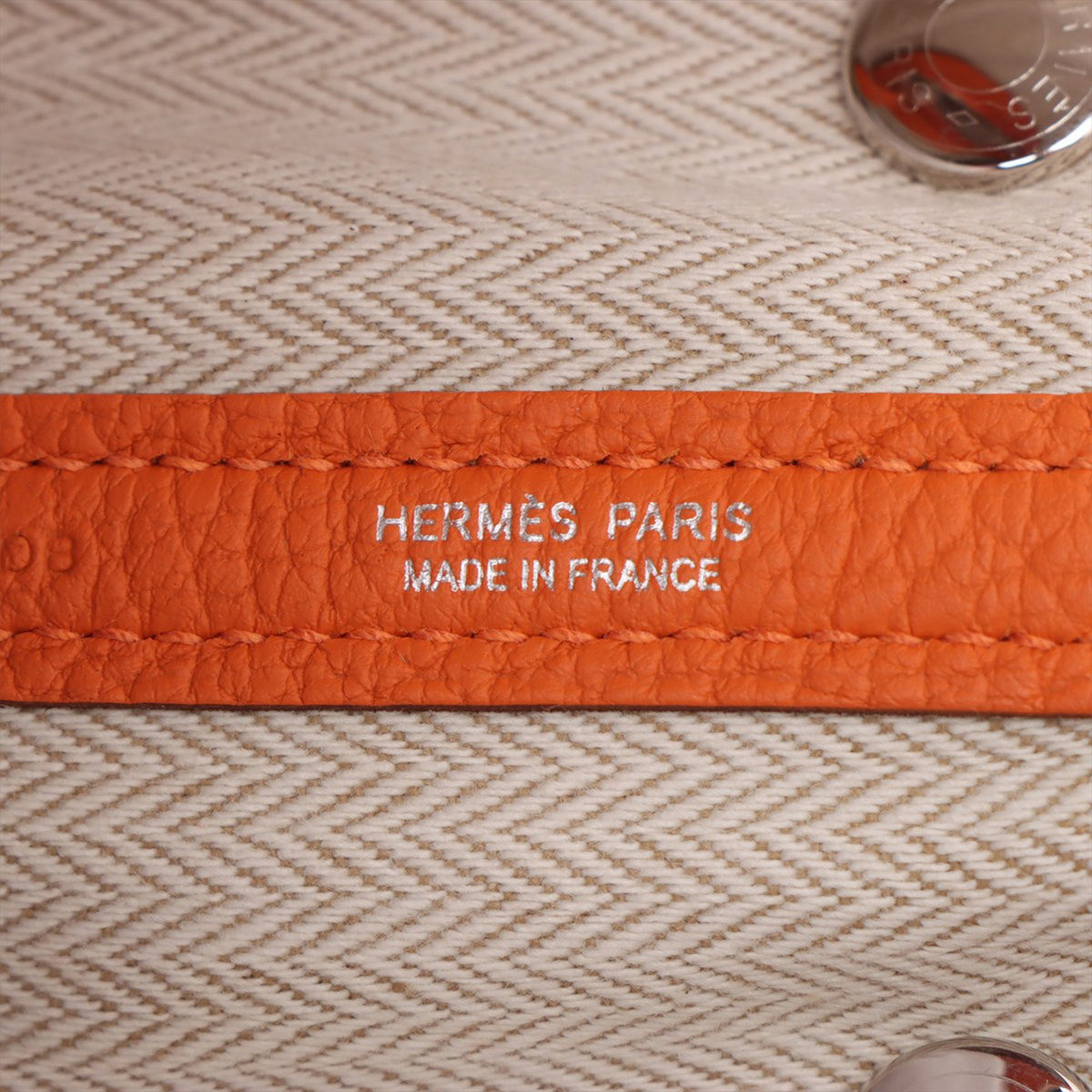 Hermès Negonda Garden Party 30 — Orange