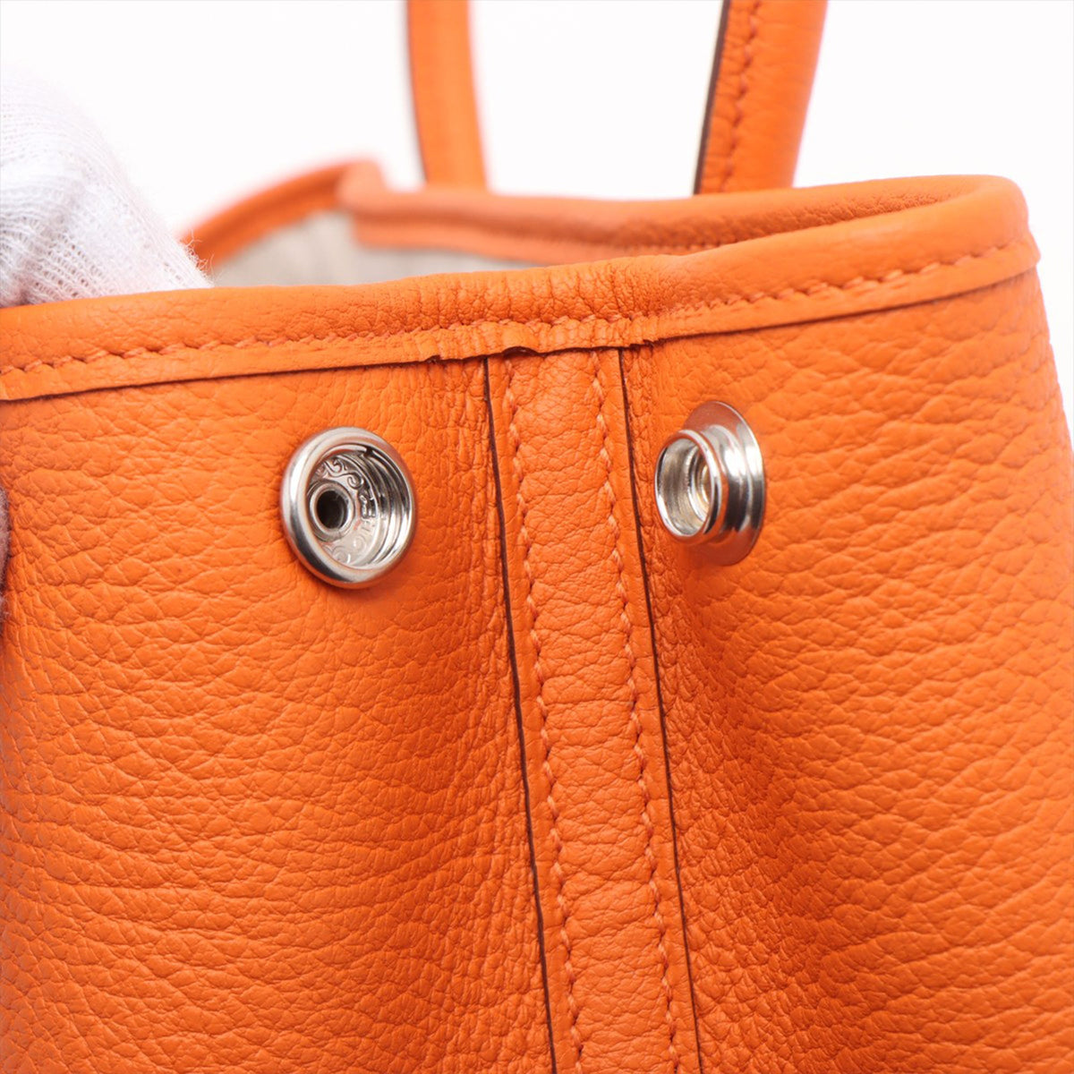 Hermès Negonda Garden Party 30 — Orange