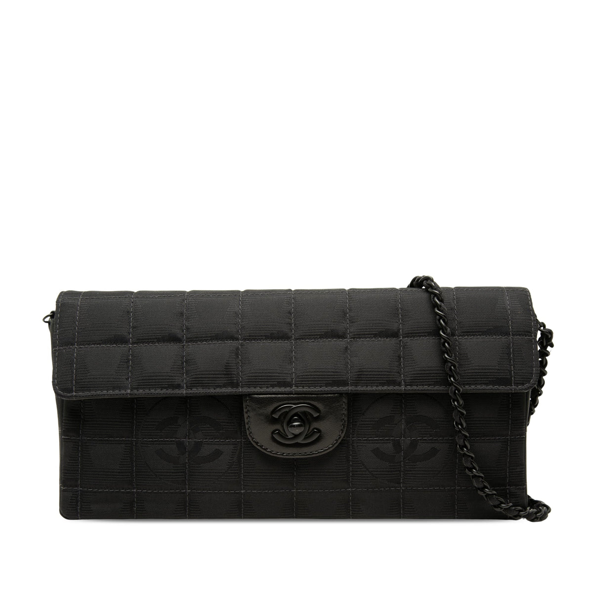 Chanel New Travel Line Nylon East West Flap