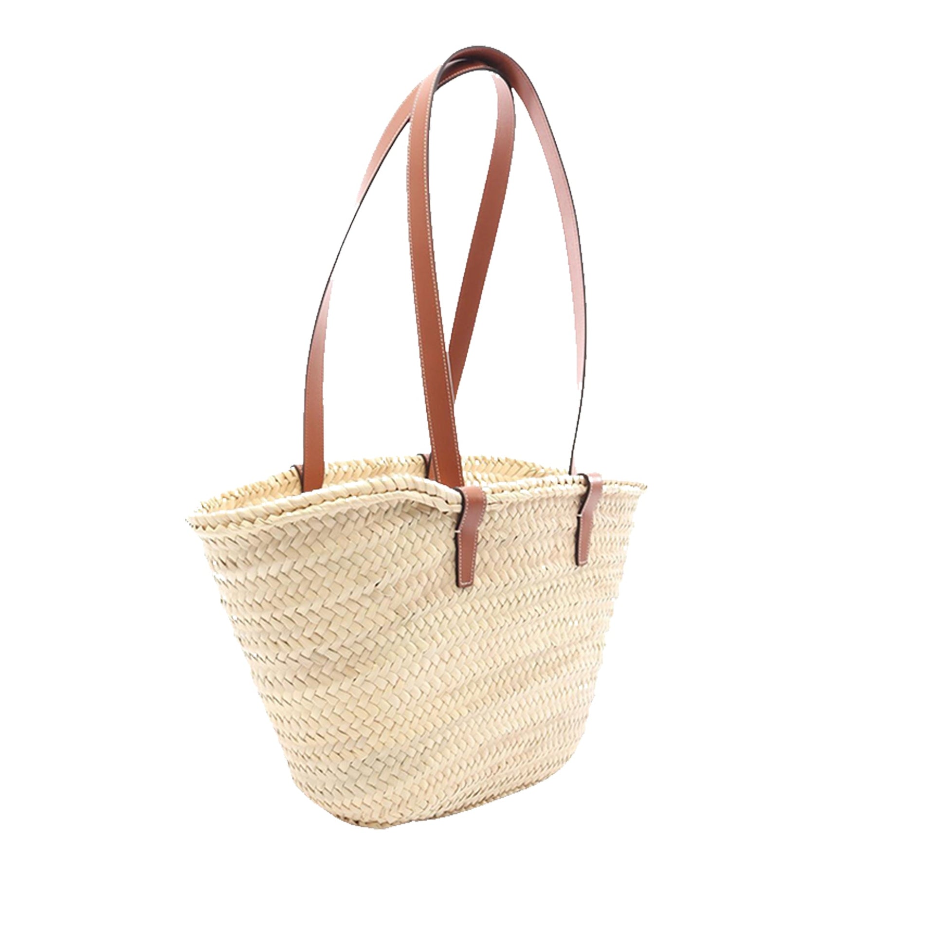 Celine Medium Raffia Classic Panier Tote