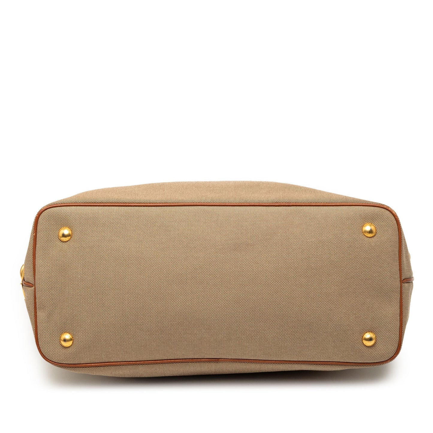 Prada Canvas Canapa Logo Convertible Tote