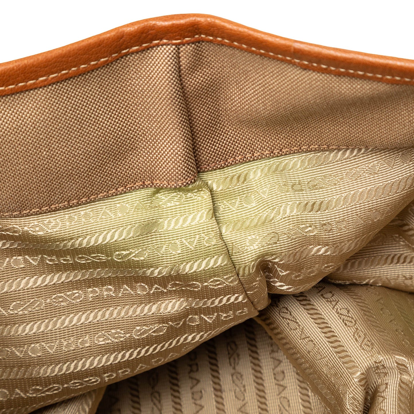 Prada Canvas Canapa Logo Convertible Tote