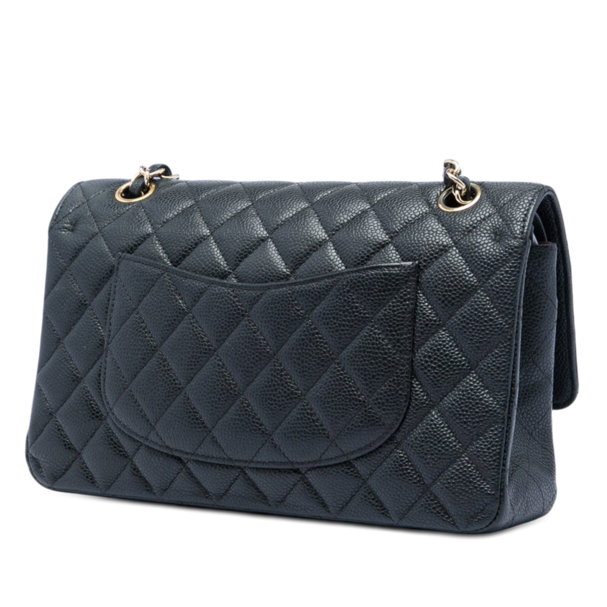 Chanel Medium Classic Caviar Double Flap