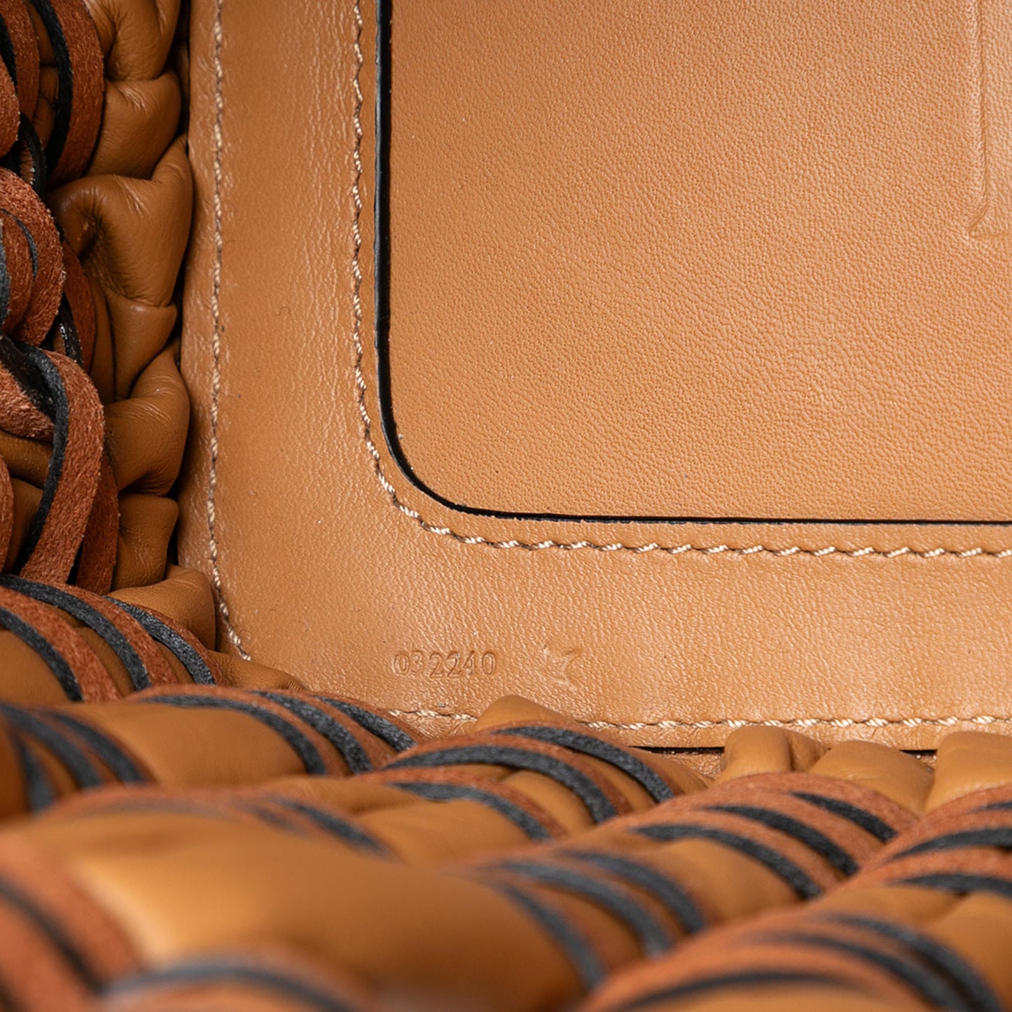 LOEWE Small Nappa Tubular Basket Tote