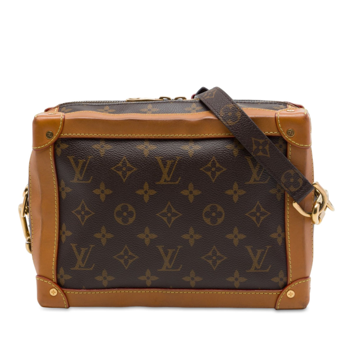 Louis Vuitton Monogram Soft Trunk — Brown