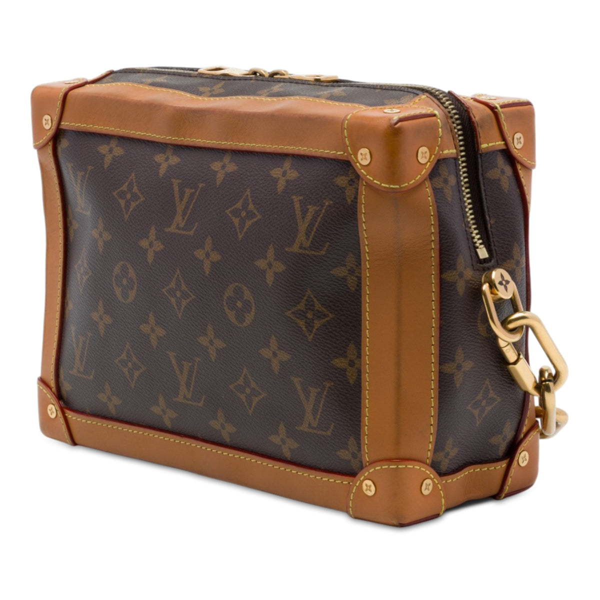 Louis Vuitton Monogram Soft Trunk — Brown