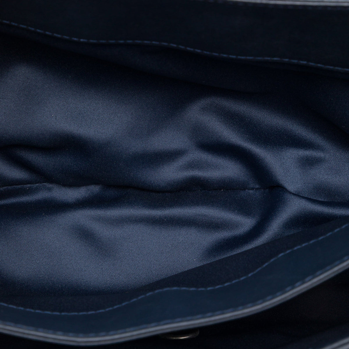 Chanel CC Quilted Lambskin Accordion Flap — Blue