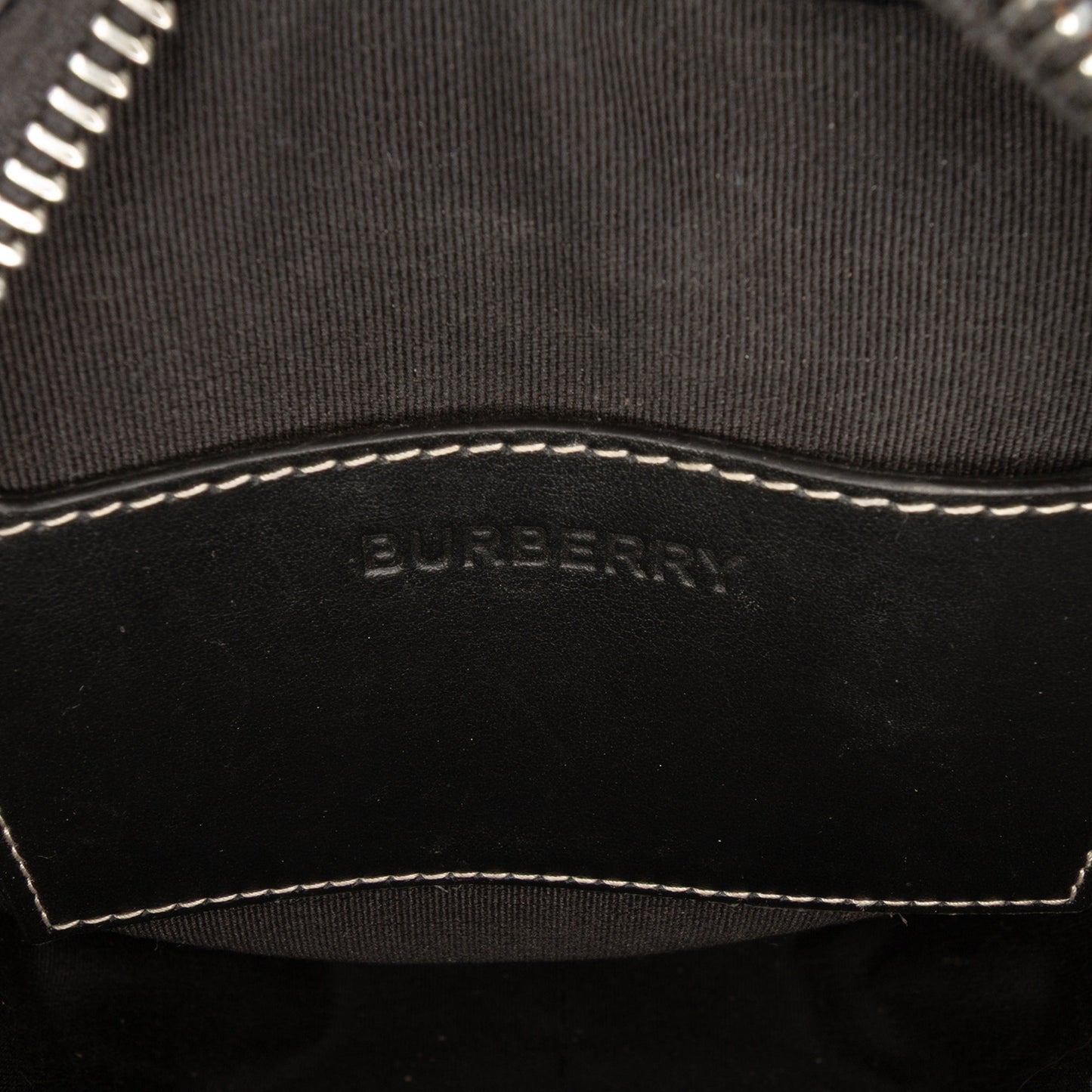Burberry Giant Check E-Canvas Vertical Paddy Crossbody