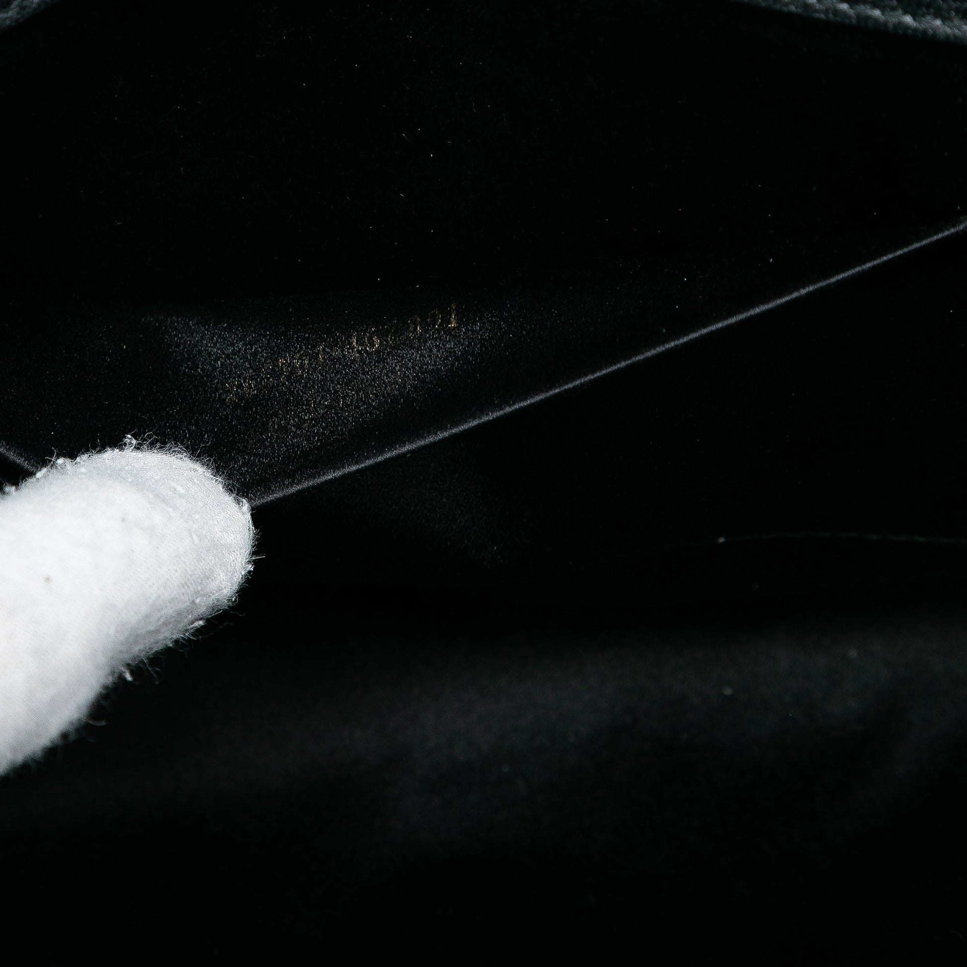 Saint Laurent Leather Chyc Ligne Clutch