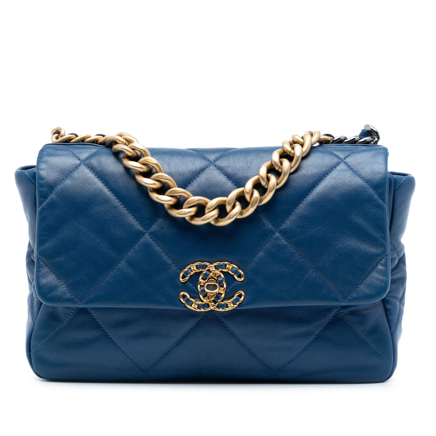 Chanel Large Lambskin 19 Flap