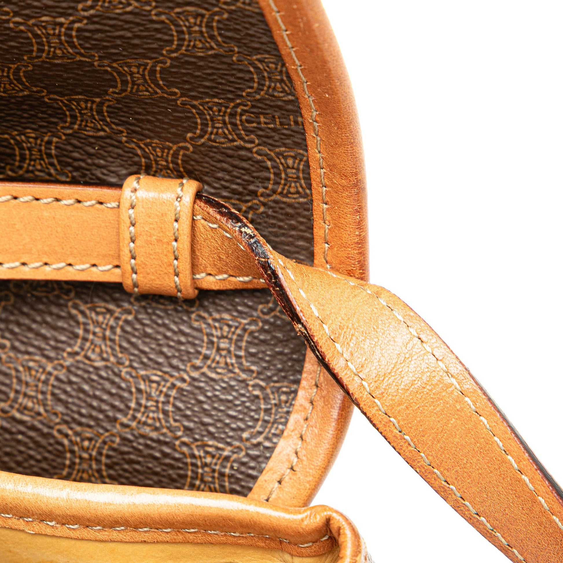 Celine Macadam Coated Canvas Crossbody