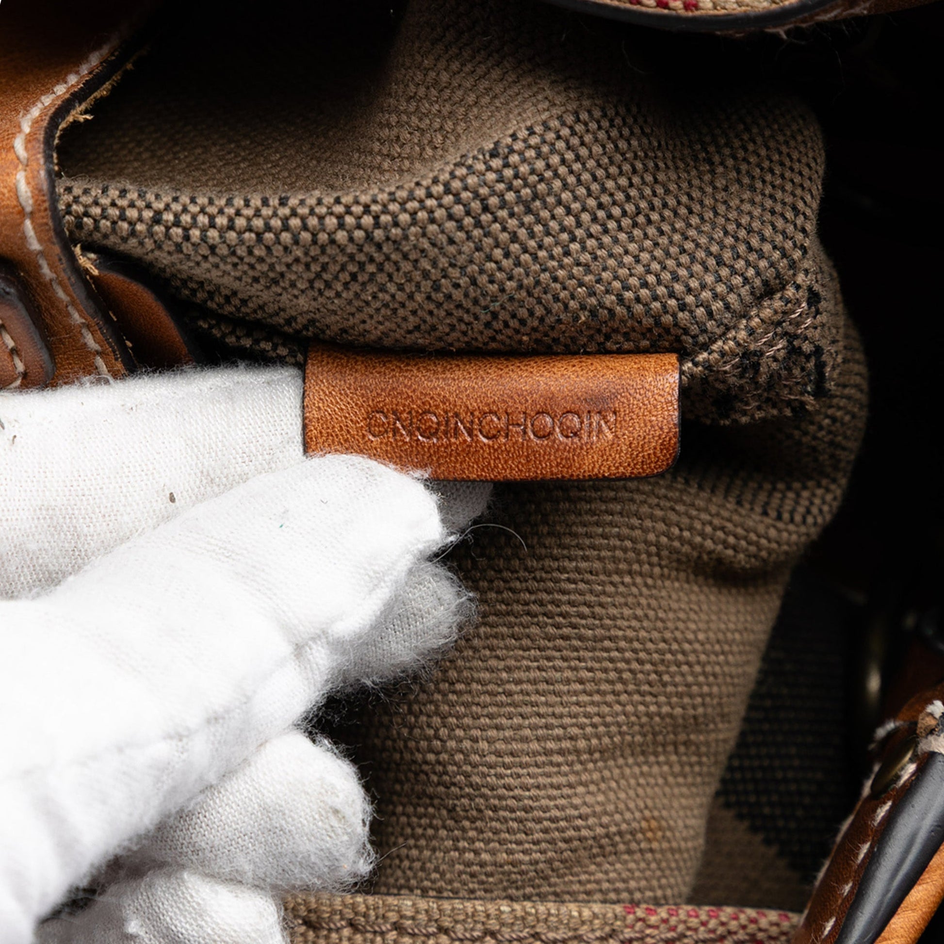 Burberry Medium Mega Check Canvas Ashby Bucket Bag