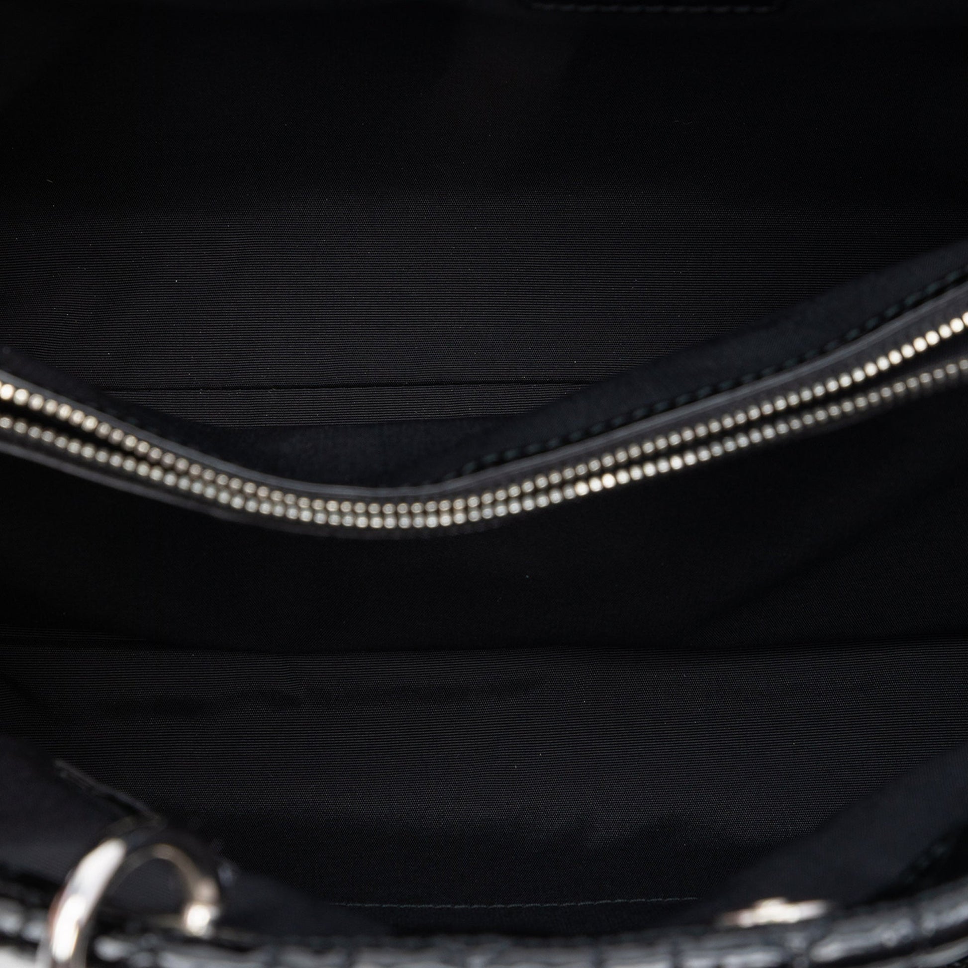 Dior Large Patent Cannage Lady Dior Soft Shopping Tote