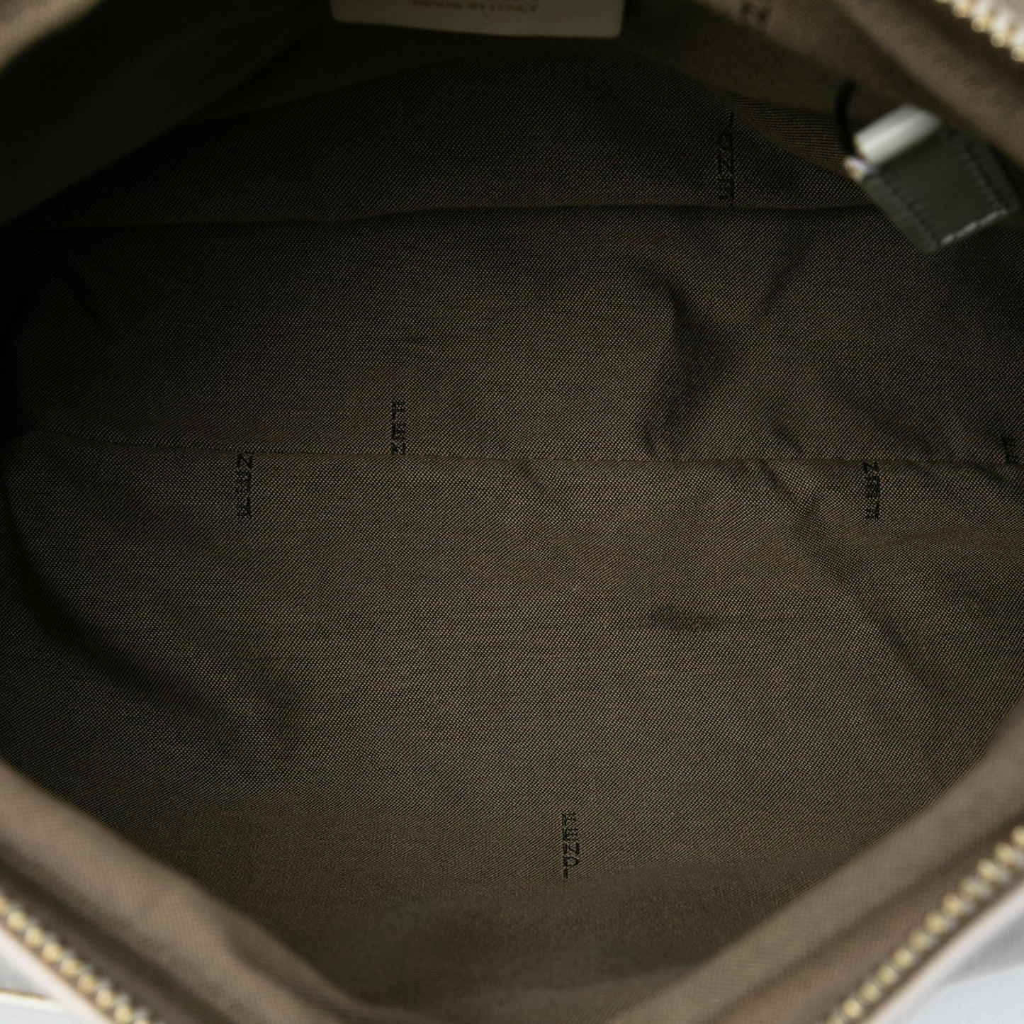 Fendi Zucca Coated Canvas Chef Shoulder Bag
