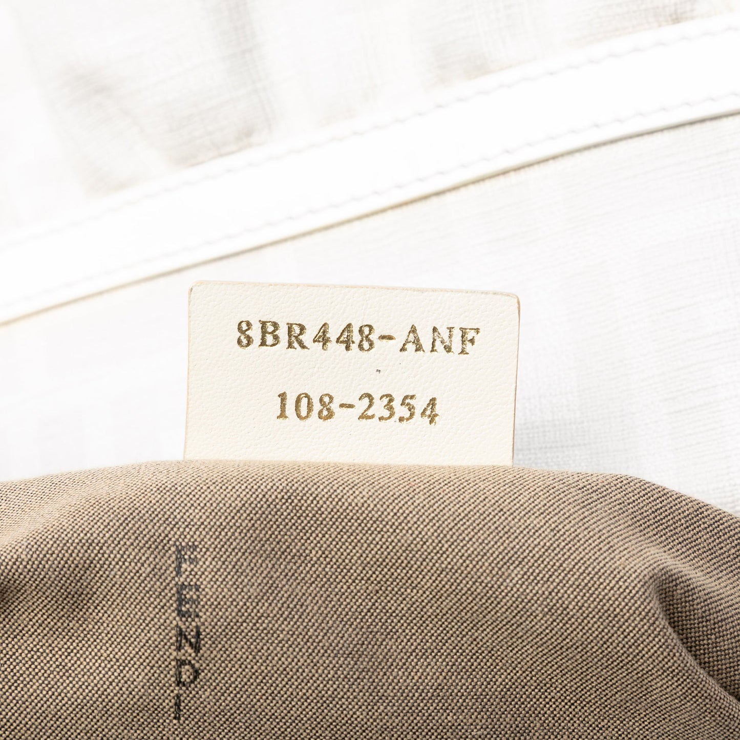 Fendi Zucca Coated Canvas Chef Shoulder Bag
