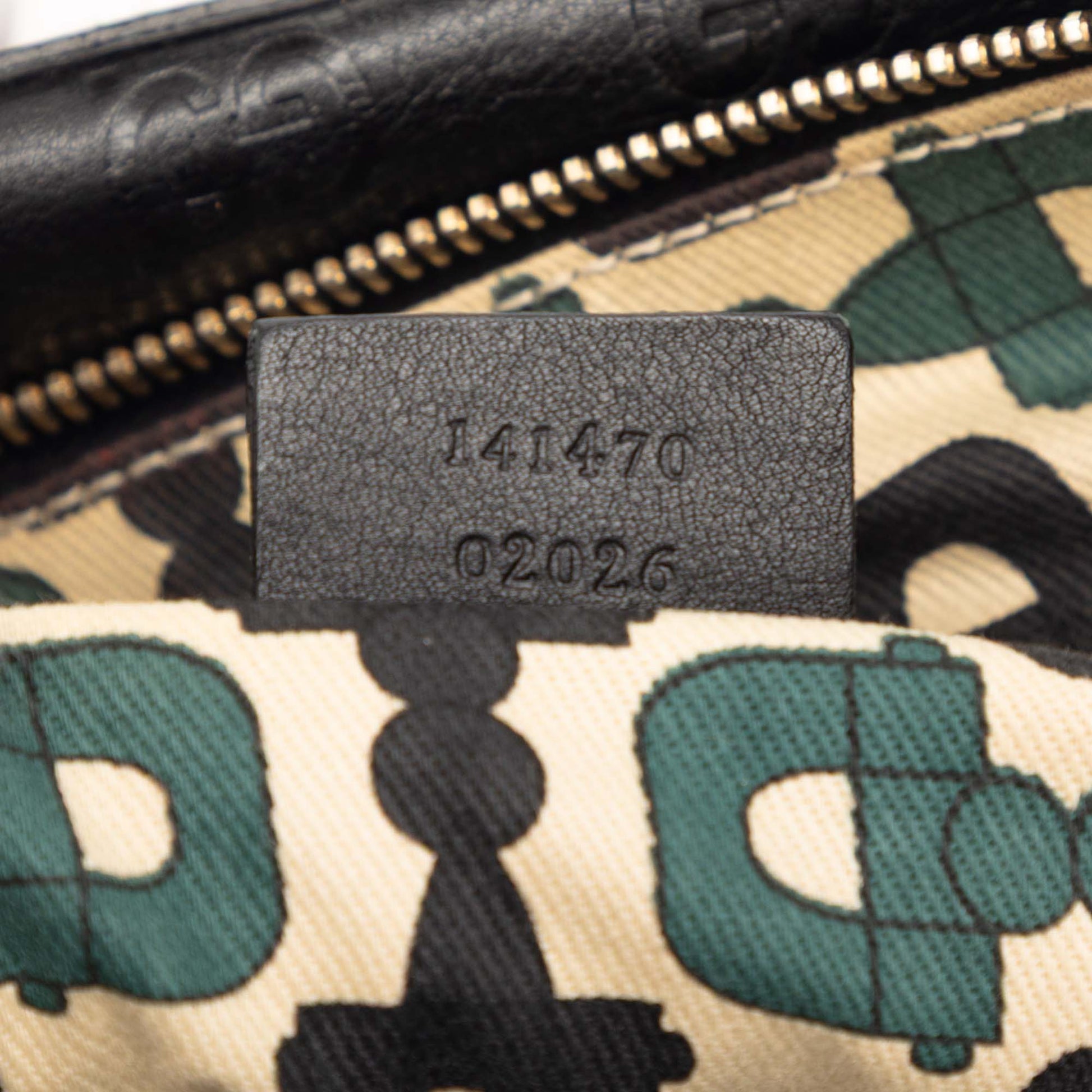 Gucci Guccissima Abbey D Ring Tote