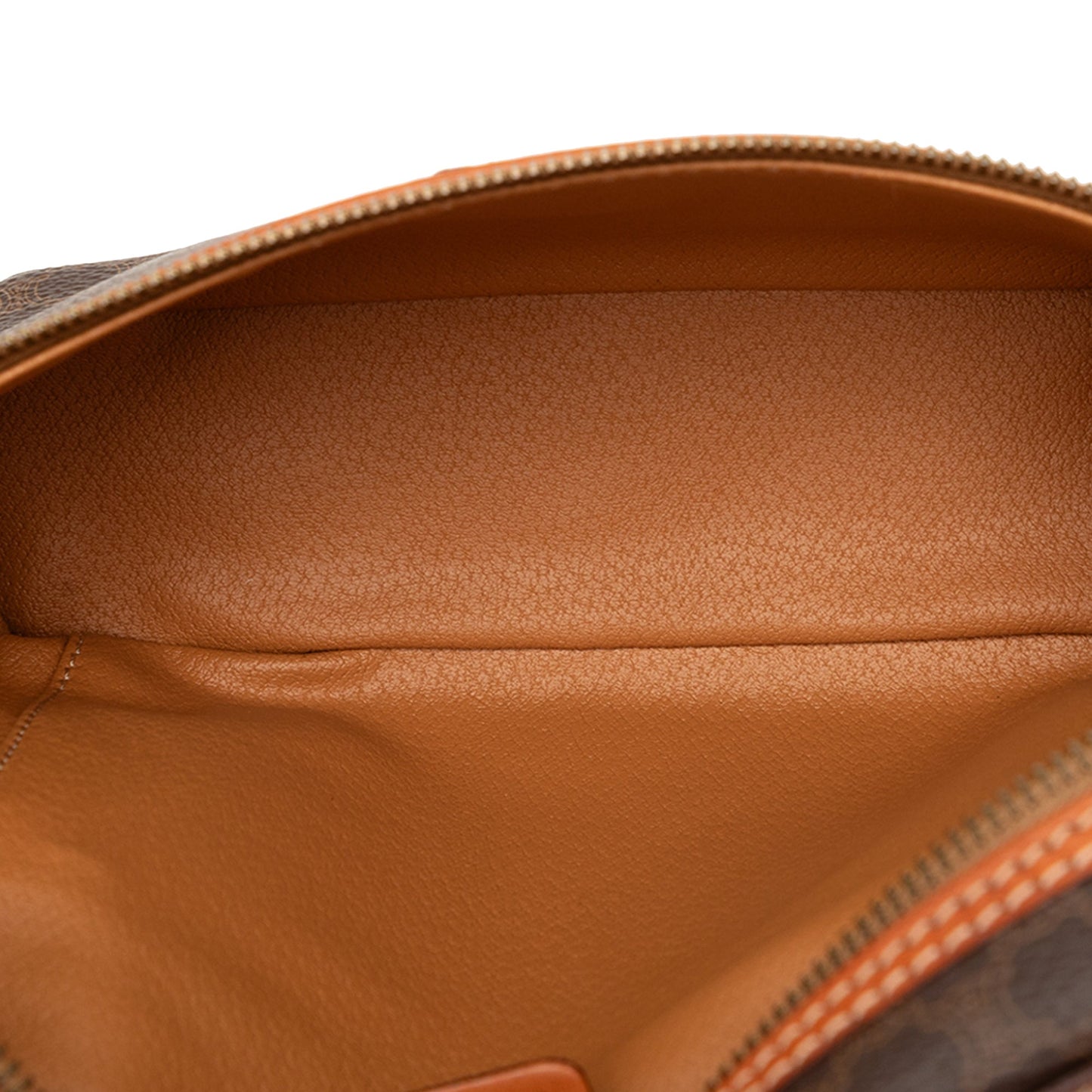 Celine Macadam Coated Canvas Vanity Bag