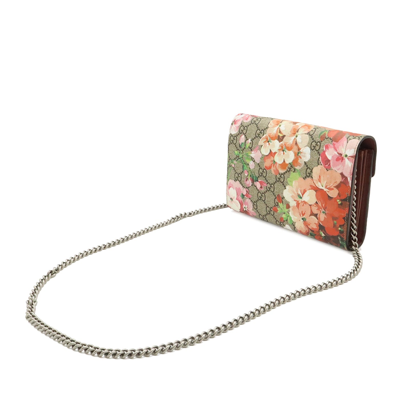 Gucci GG Supreme Blooms Dionysus Wallet on Chain