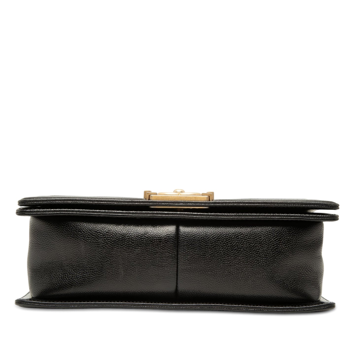 Chanel Old Medium Chevron Caviar Boy Flap