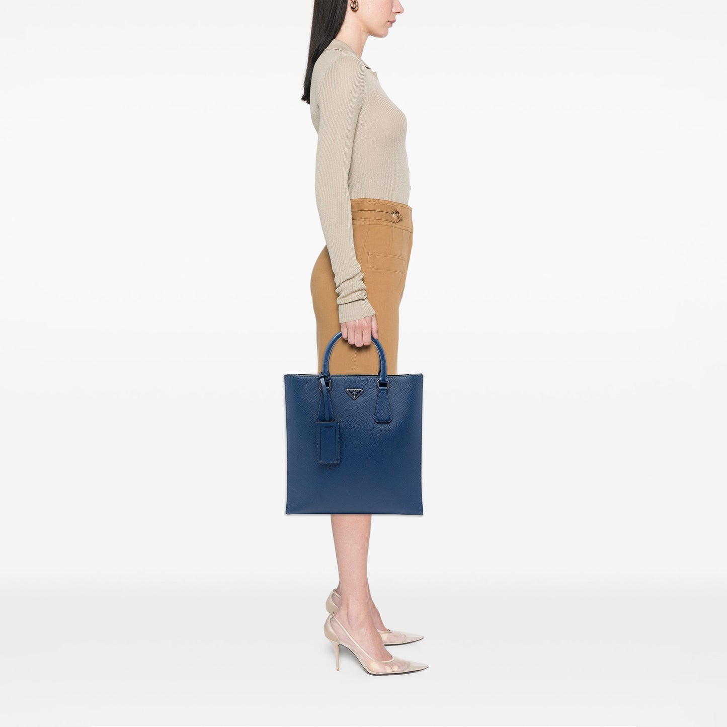 Prada Saffiano North South Tote