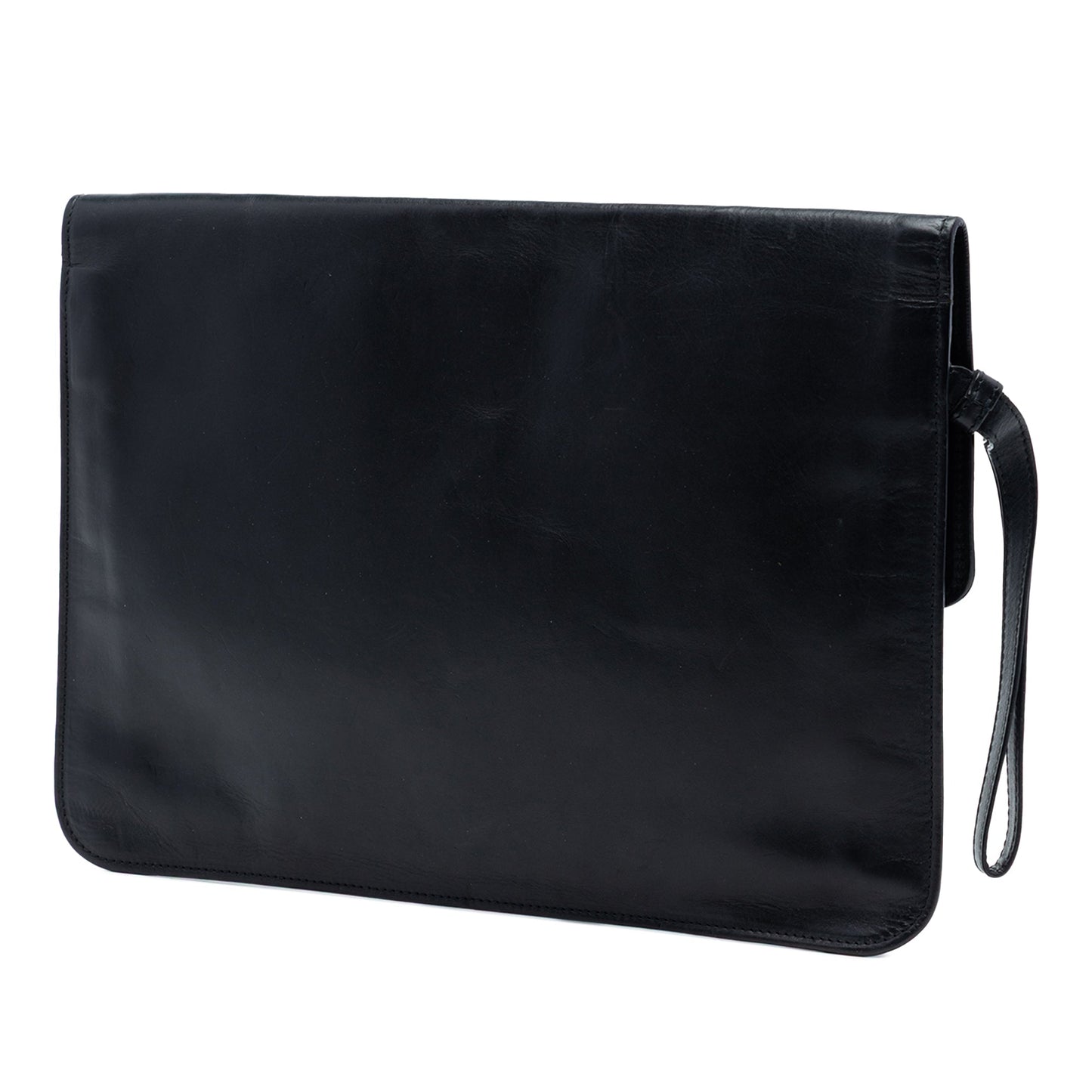 Bottega Veneta Leather Intrecciato Clutch