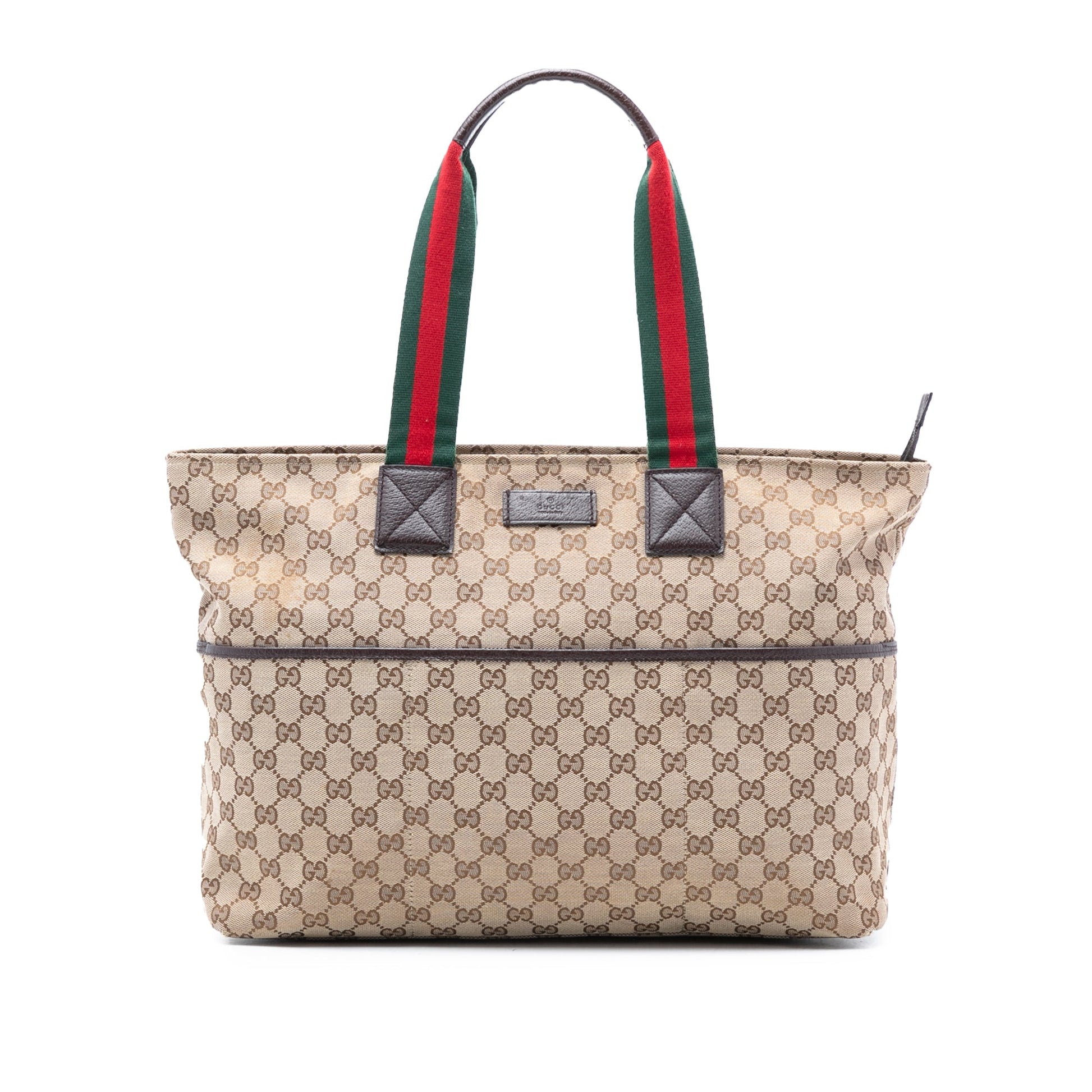 Gucci GG Canvas Web Tote