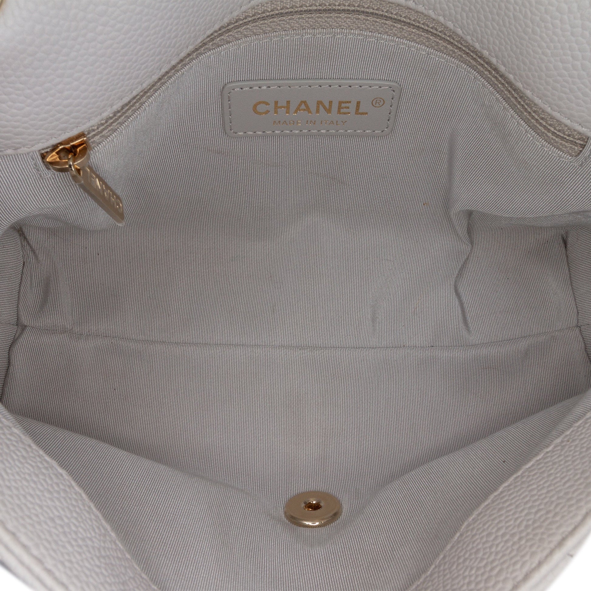 Chanel Small Stitched Caviar City Walk Flap