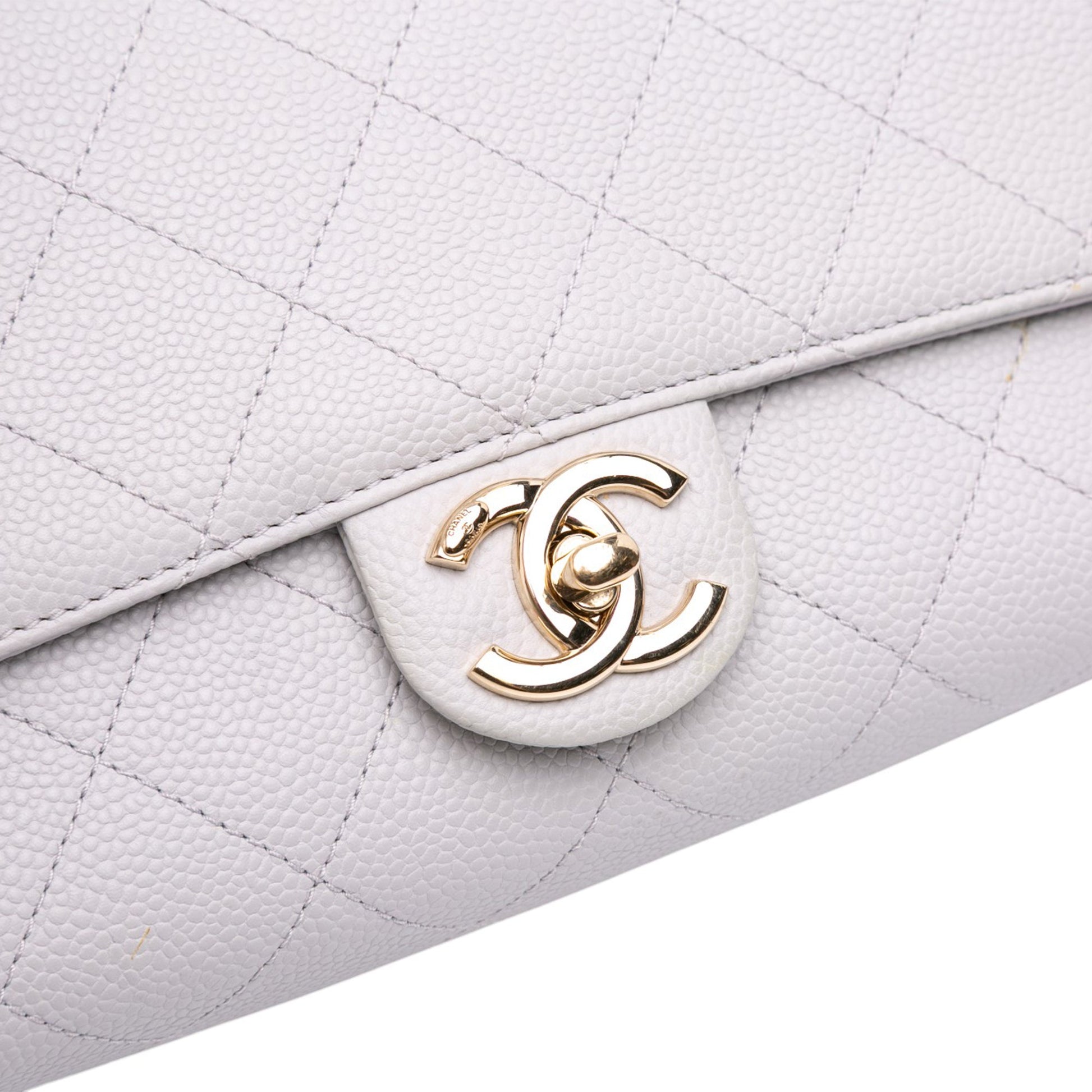 Chanel Small Stitched Caviar City Walk Flap