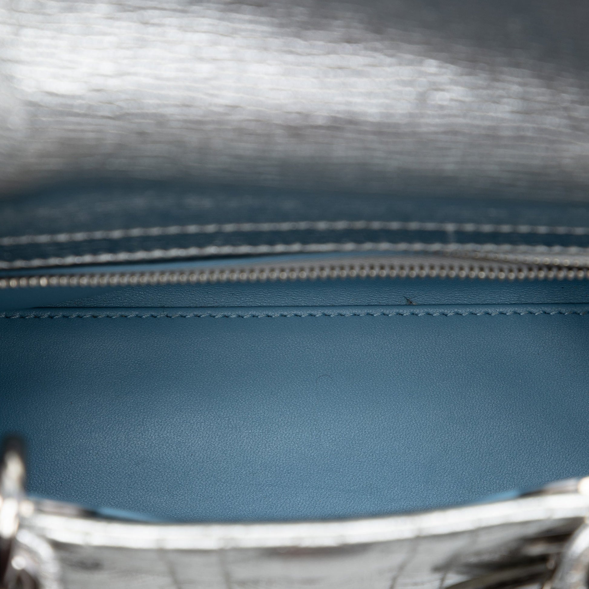 Small Metallic Lambskin Cannage My ABCDior Lady Dior