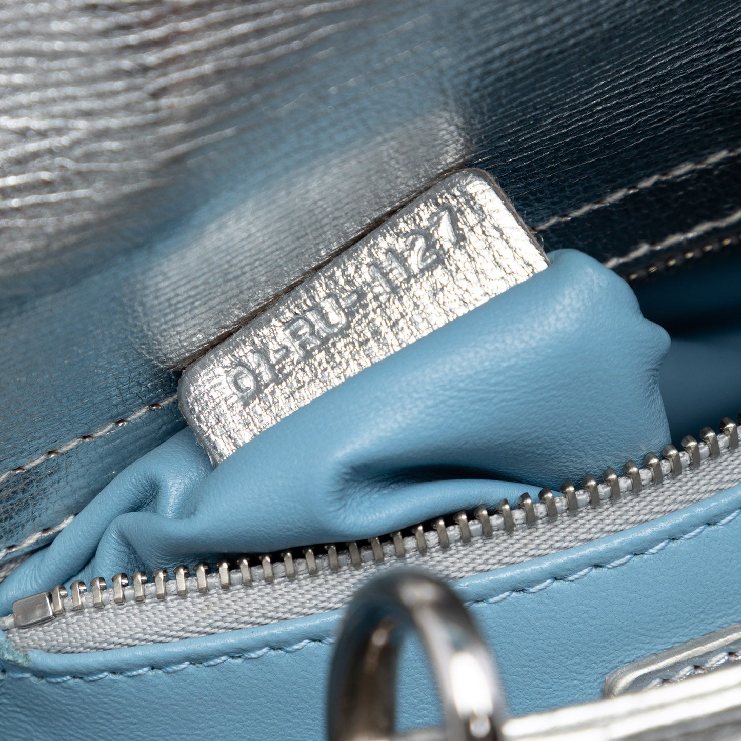 Small Metallic Lambskin Cannage My ABCDior Lady Dior