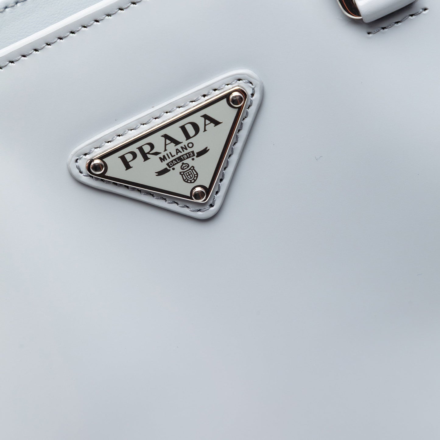 Prada Medium Spazzolato Leather Satchel