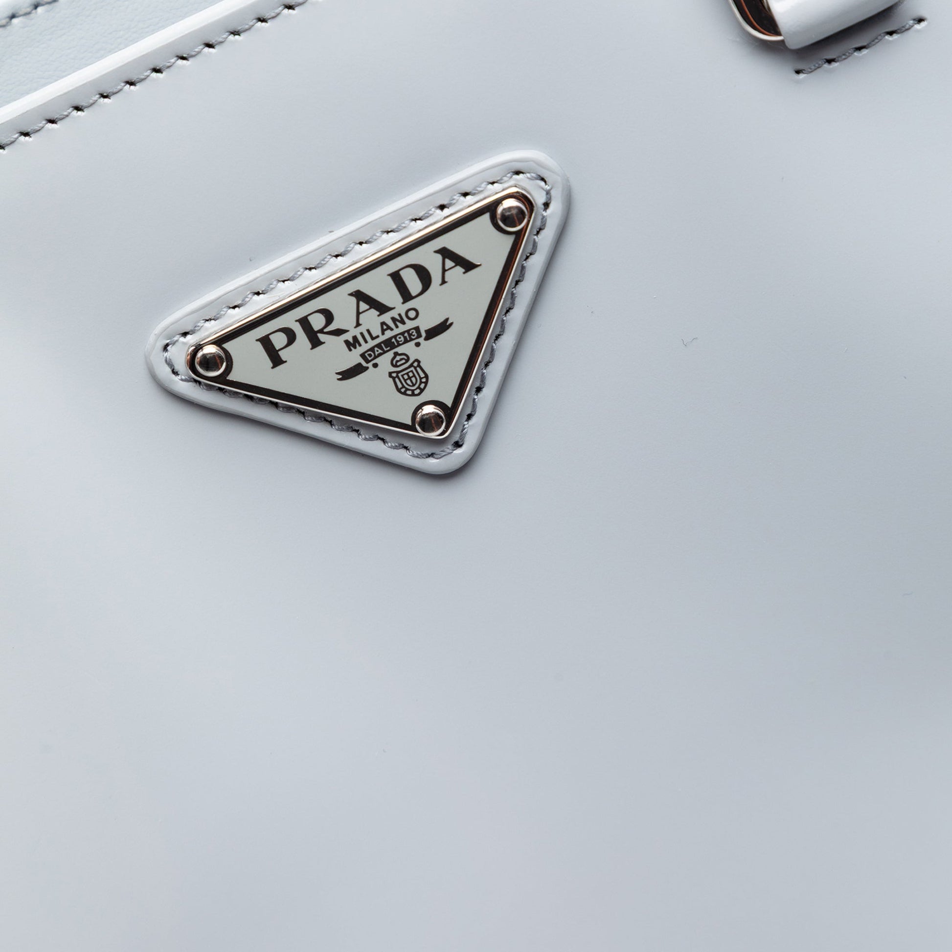 Prada Medium Spazzolato Leather Satchel