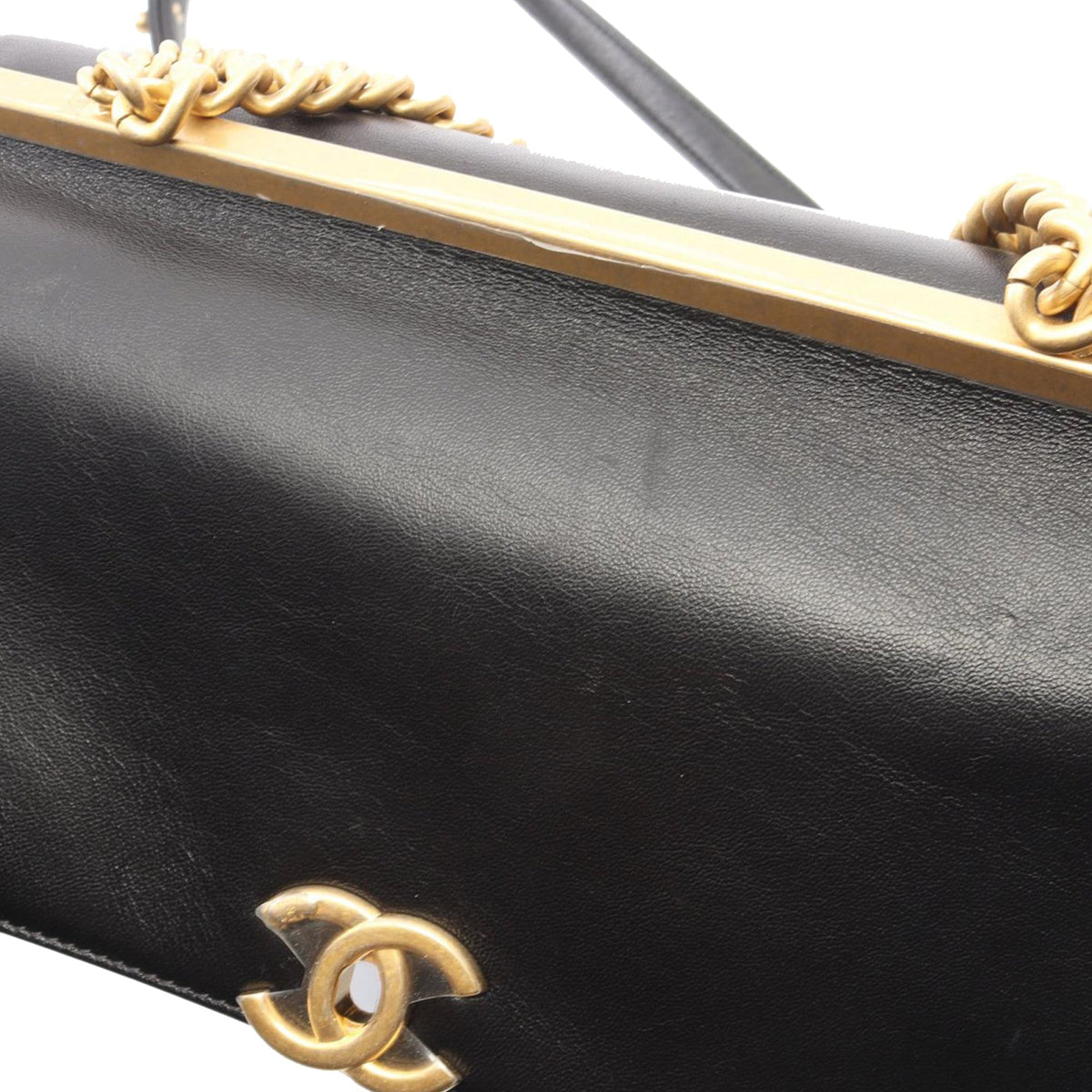 Chanel Medium Lambskin Stitched Coco Luxe Flap Bag