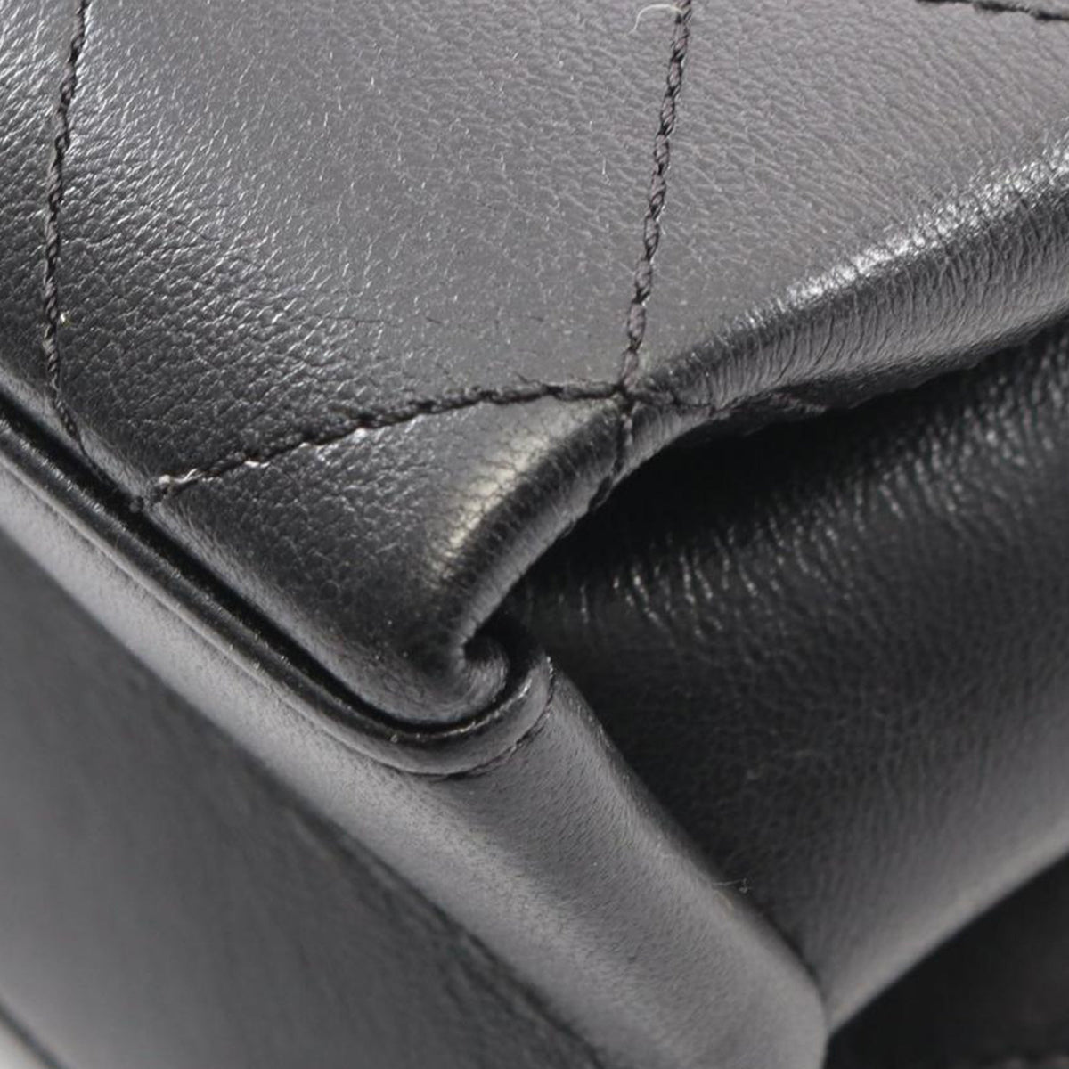 Chanel Medium Lambskin Stitched Coco Luxe Flap Bag