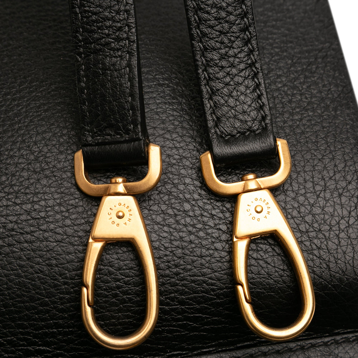 Dolce & Gabbana Calfskin Flat Sicily Satchel