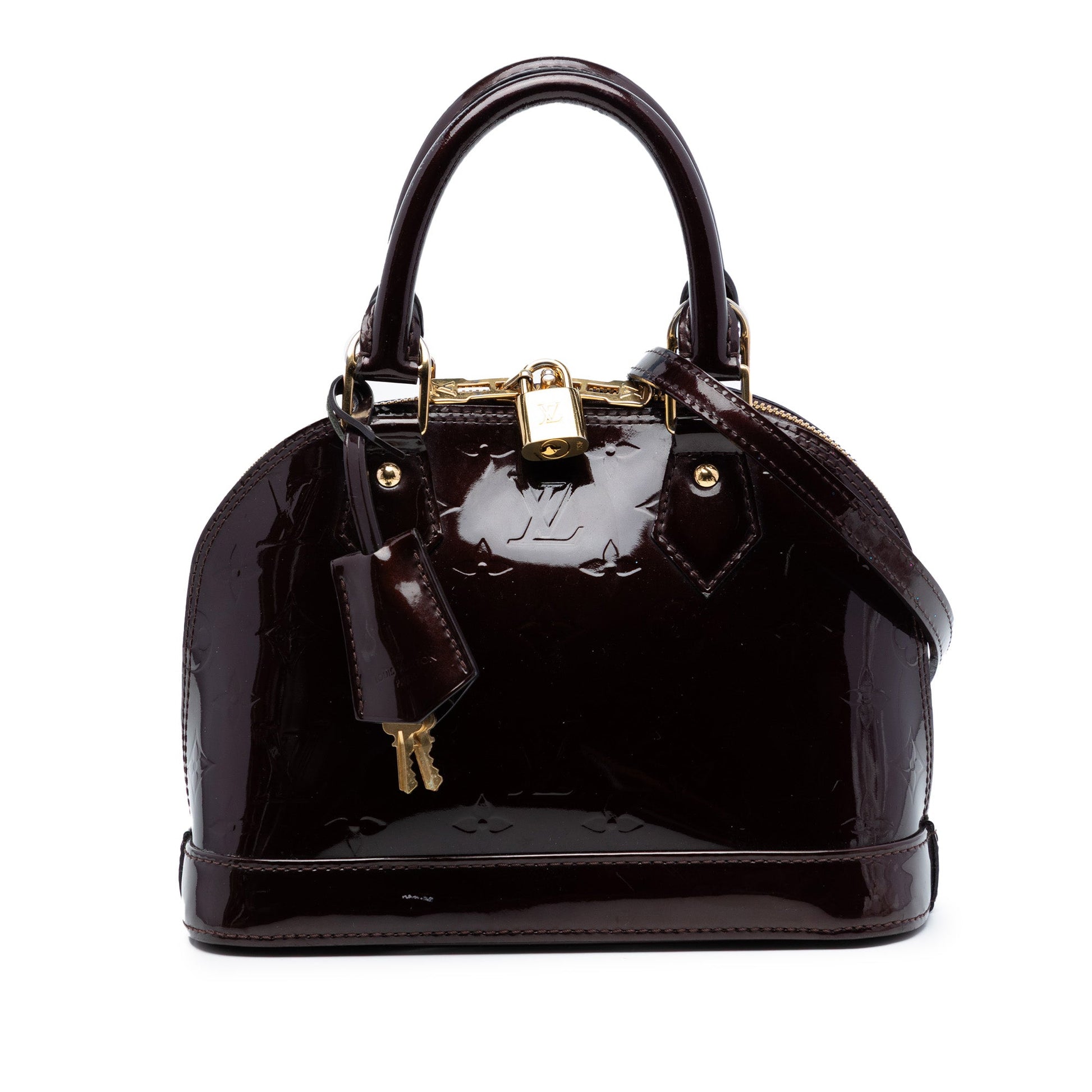 Louis Vuitton Monogram Vernis Alma BB