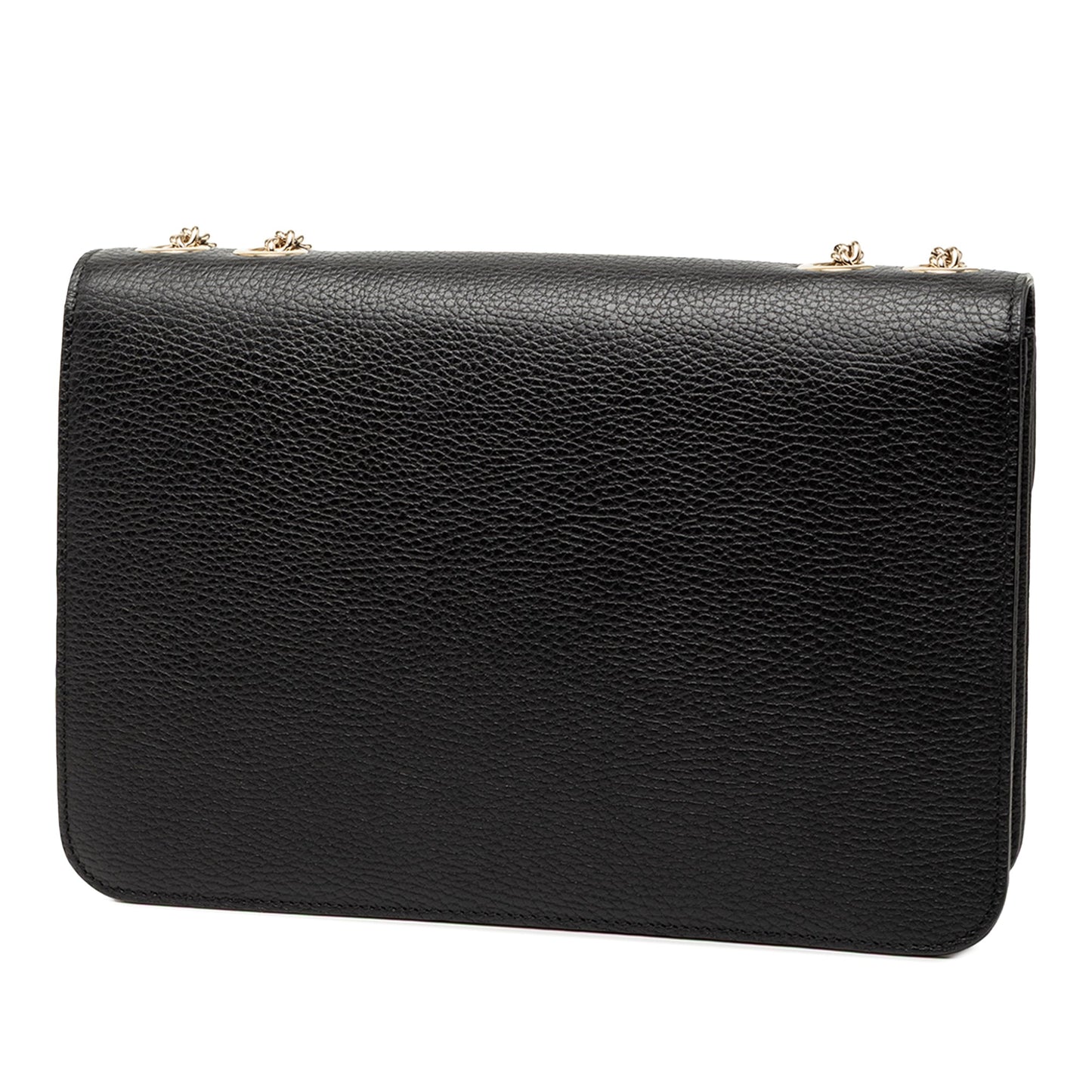 Medium Dollar Calfskin Interlocking G Crossbody