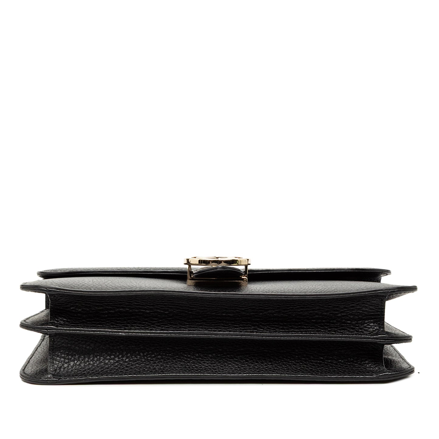 Medium Dollar Calfskin Interlocking G Crossbody